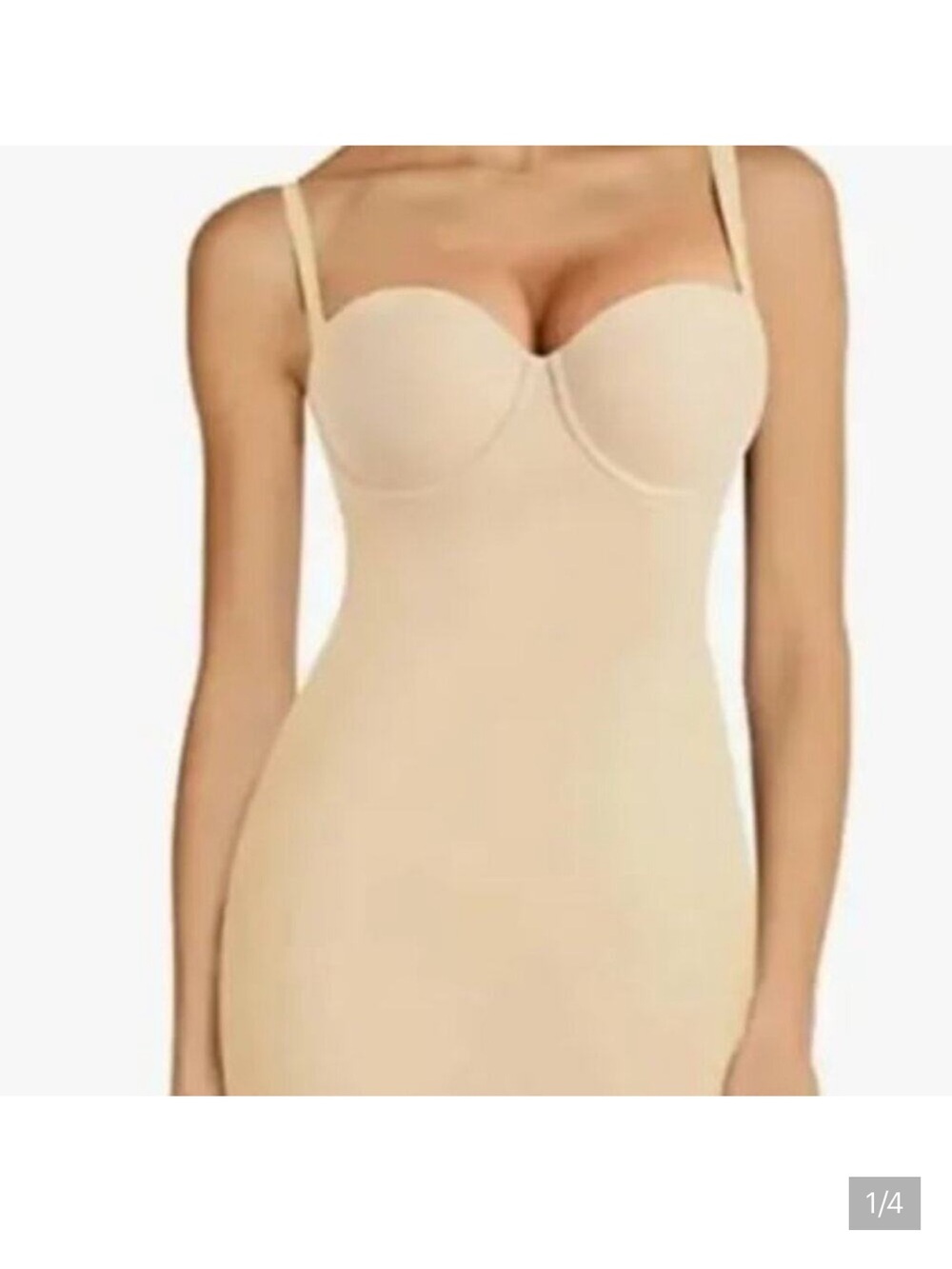 Nancy Ganz Body Slimmers by Nancy Ganz Shapewear Slip Dress - ivory.